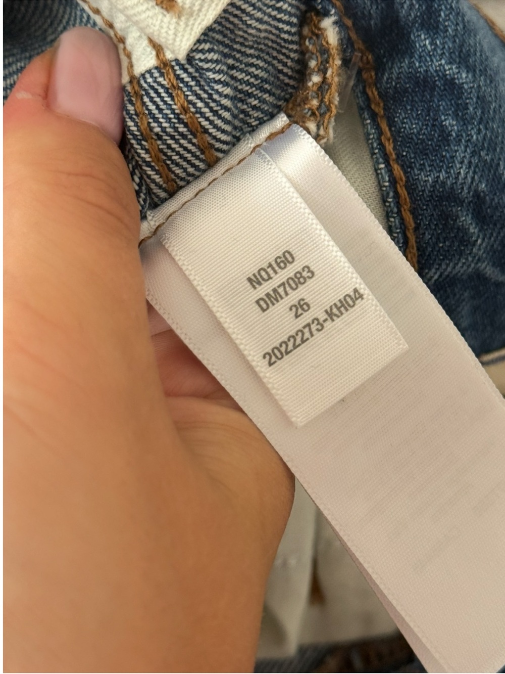 Madewell Jeans SuperWide-Leg Cuffed in Fannin Blue Rigid - Picture 12 of 12
